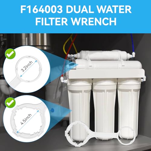 F164003 4.5" Dual Housing and RO Membrane Filter Housing Wrench for Premier WP