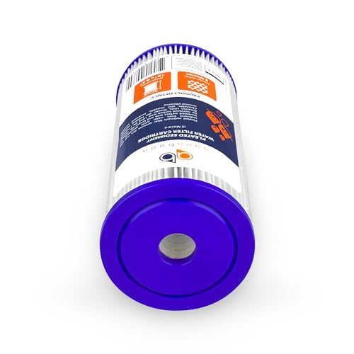 5 Micron Pleated Sediment Water Filter 10 x 4.5 Cartridge