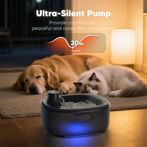 Wireless Dog Water Fountain for Large Dogs