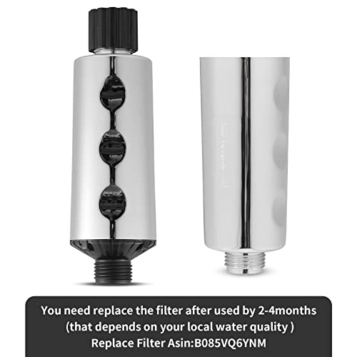 legionela in Line Shower Head Filter High Pressure Water Softer Filter