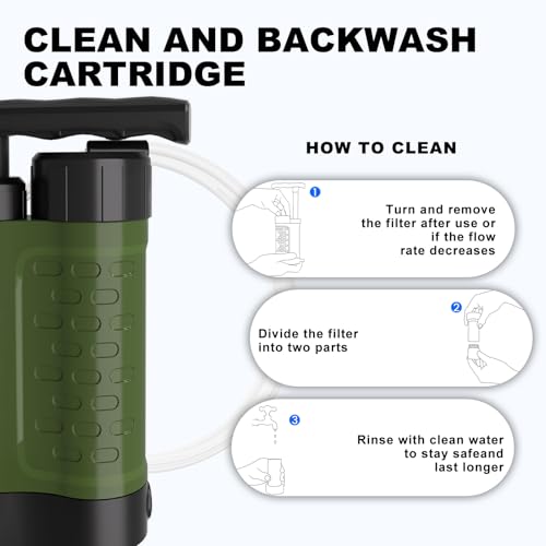 Portable Water Filter Pump