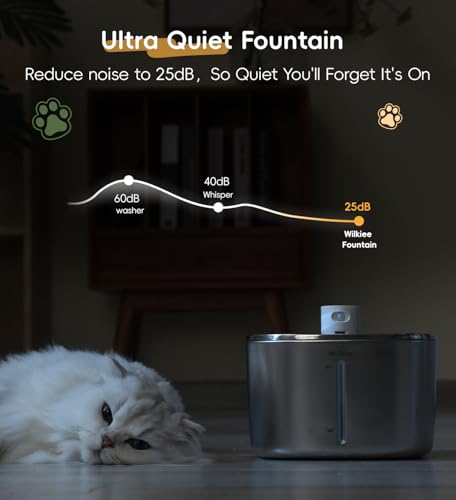 Cat Water Fountain Stainless Steel