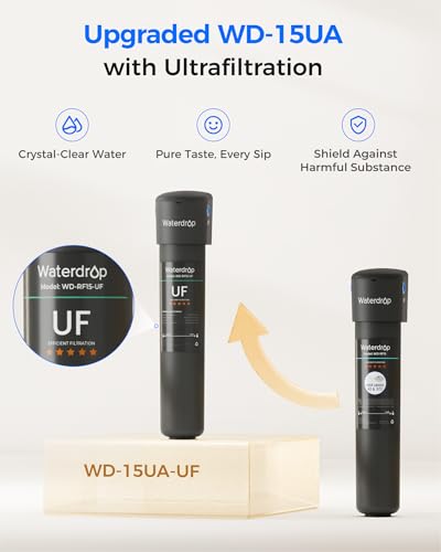15UA UF 0.01 μm Ultra Filtration Under Sink Water Filter System