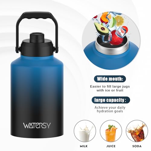 1 Gallon Water Bottle Insulated