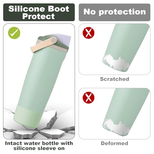 2PCS Silicone Boot for Owala FreeSip Sway 30oz 40oz Bottle