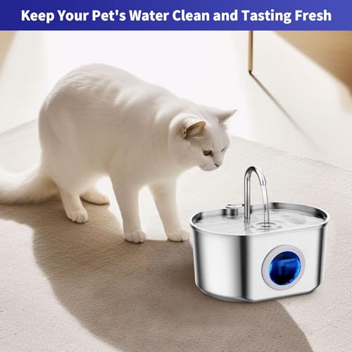 16 Pack Cat Water Fountain Replacement Filters & Pre (16 Count)