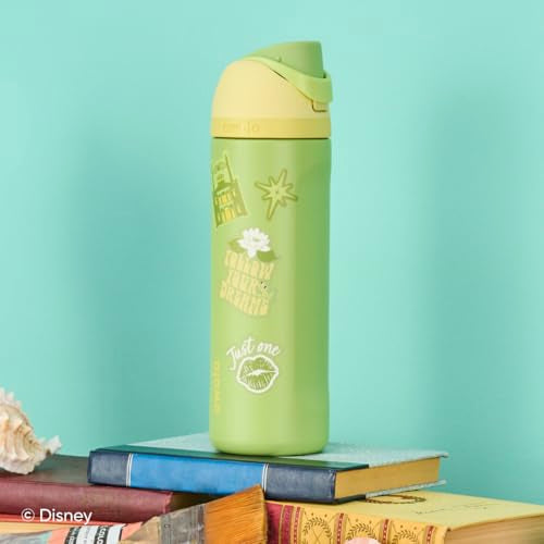 Princess FreeSip Stainless Steel Water Bottle 24 oz Tiana