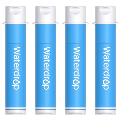 Portable Water Filter Straw (4 Count)