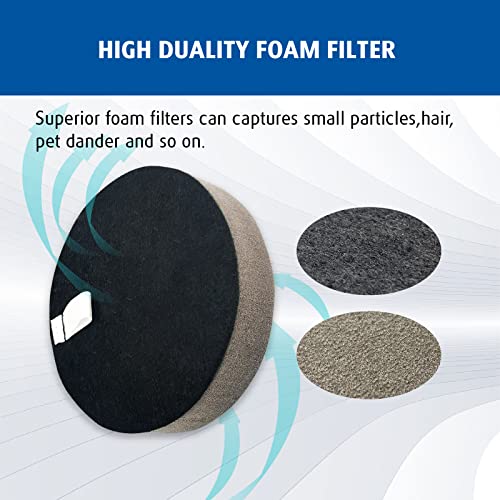 6 Pack Filter Replacement Compatible with Bissell 3070 (6 Count)