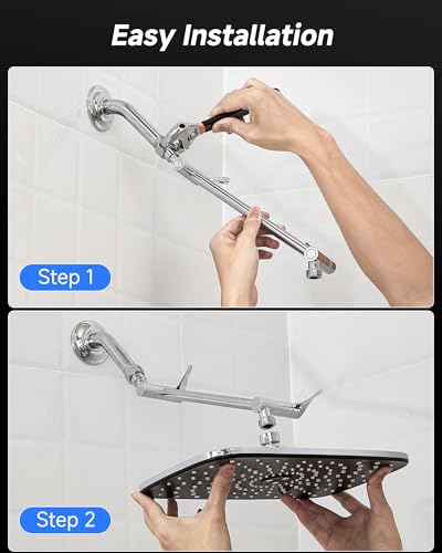 11.8" Rainfall Shower Head