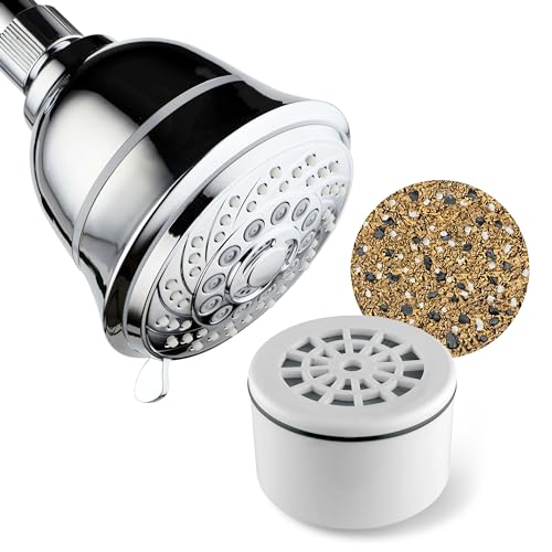 AquaCare by HotelSpa 1139 Replacement Disposable Enriched KDF Cartridge for Compact Universal Shower Filter or Filtered Shower Heads