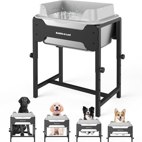 Adjustable Elevated Dog Bowl