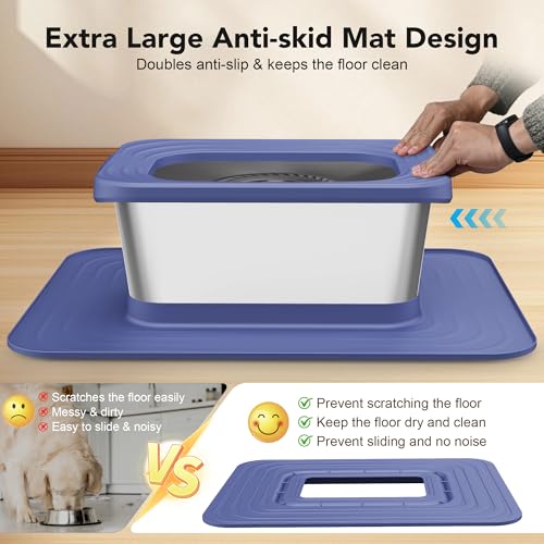 10L Stainless Steel Dog Water Bowl