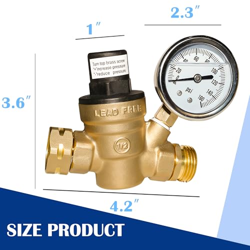 Water Pressure Regulator Valve