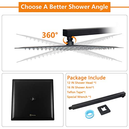 Shower Head with Extension Arm