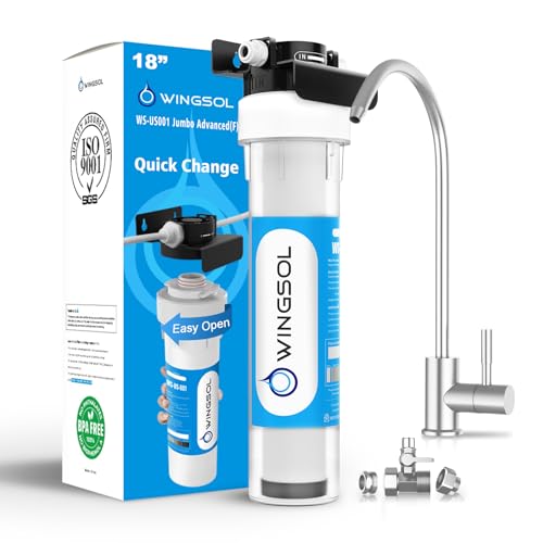Water Filter for Sink with Faucet