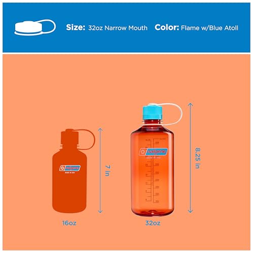 32 oz Narrow Mouth Water Bottle