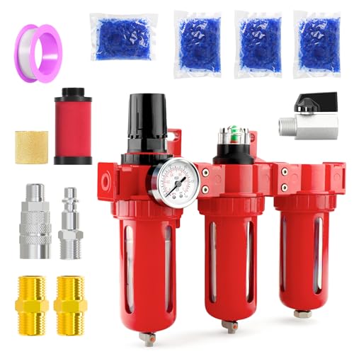 MEANLIN 3 8" NPT 3 Stage Aluminium Air Drying System