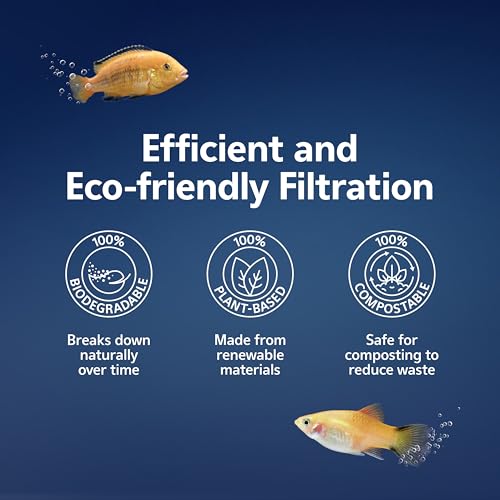 Aquarium Fish Tank EcoRenew Filter Cartridge (3 Count)