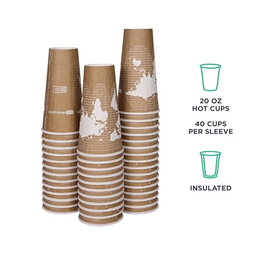 World Art Disposable Insulated Coffee Cups (600 Count)