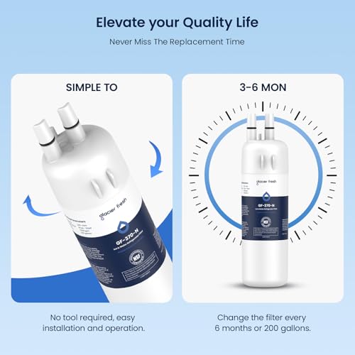 EDR1RXD1 Water Filter Compatible with W10295370A (3 Count)
