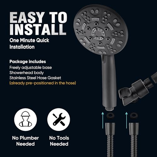 8 Setting Handheld Shower Head