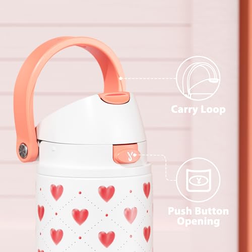 24 oz Valentine's Day Water Bottle