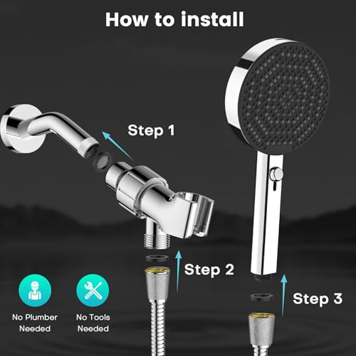 Filtered Shower Head with Handheld