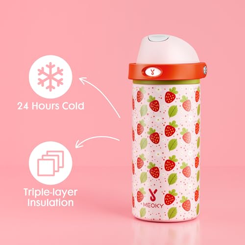 18 oz Insulated Water Bottle for Kids