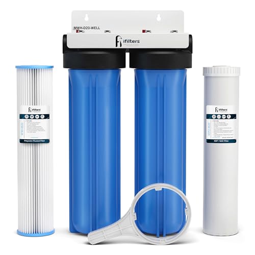 4.5 x 20 Sediment CTO Heavy Metals Well Water Filtration System