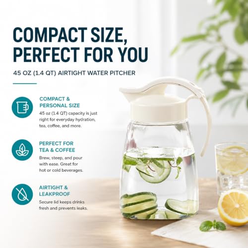 Compact Airtight Water Pitcher