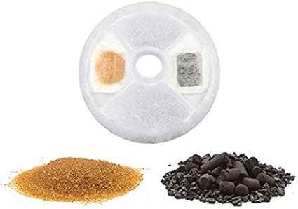 Nispira Replacement Water Filter Compatible with Catit Design Senses Fountain, Flower Fountain & Senses 2.0 water fountain, 12 pks