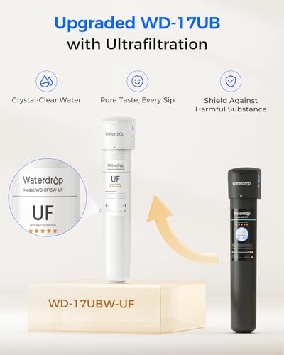 17UBW UF 0.01 μm Ultra Filtration Under Sink Water Filter System