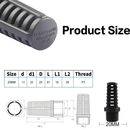 1 2 Inch Threaded Suction