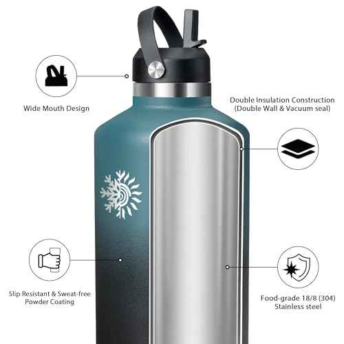 128oz Insulated Water Bottle