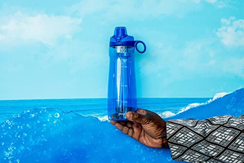 BPA Free Tritan Plastic Water Bottle with Chug Lid
