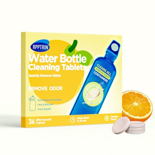 Water Bottle Cleaning Tablets (36 Count)