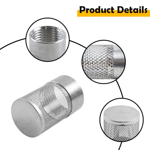 43.5mm Dia Hose Inlet Suction Strainer Filter