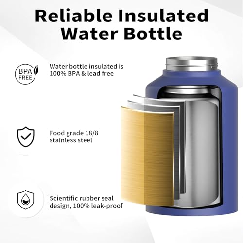 1 Gallon Water Bottle Insulated