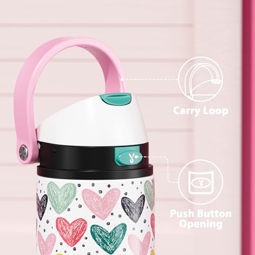 24 oz Valentine's Day Water Bottle