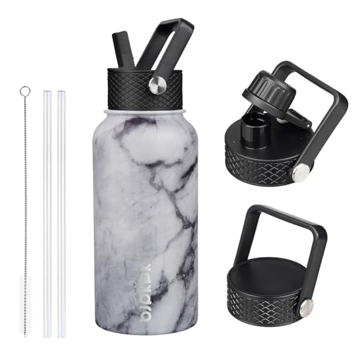 27oz Insulated Water Bottle with Straw Lid