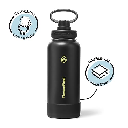 Insulated Water Bottle with Spout Lid