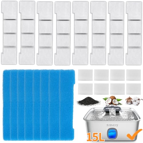 Dog Water Fountain Filter Replacement (24 Count)