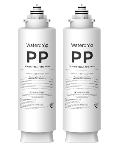 TSPP Water Filter Replacement for Waterdrop TSU & TSU (2 Count)