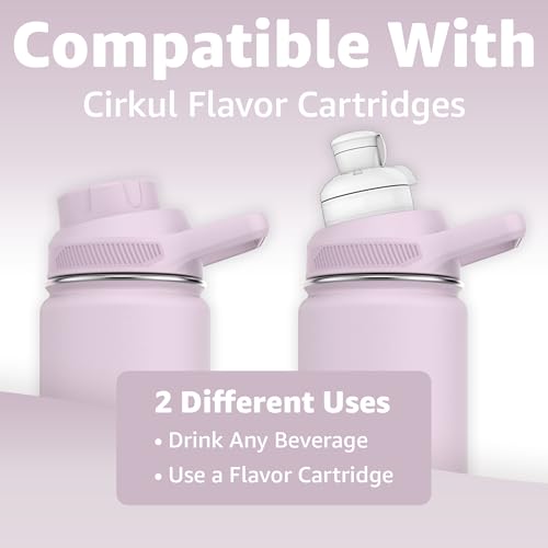 Water Bottle Compatible With Popular Flavor Cartridges