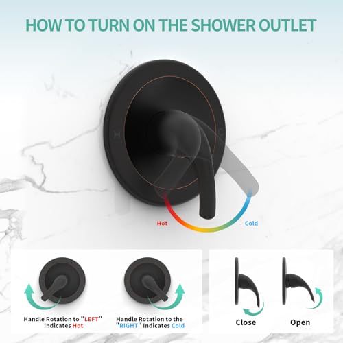 Dual 2 in 1 Shower System with Handheld (105.6 Ounce)