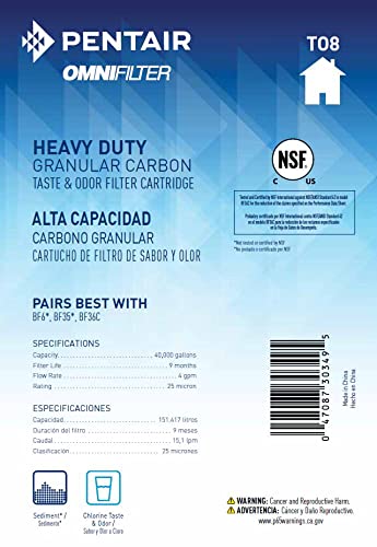 Pentair OMNIFilter TO8 Carbon Water Filter