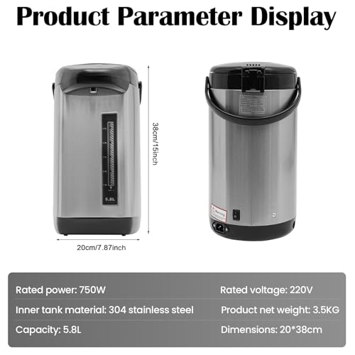 Electric Hot Water Urn Pot Dispenser 4L