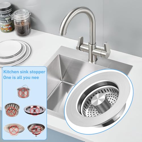 Sink Drain Strainer 3 in 1