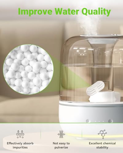 8 Pack Demineralization Cartridge Compatible with All LEVOIT Top Fill Humidifiers (8 Count)